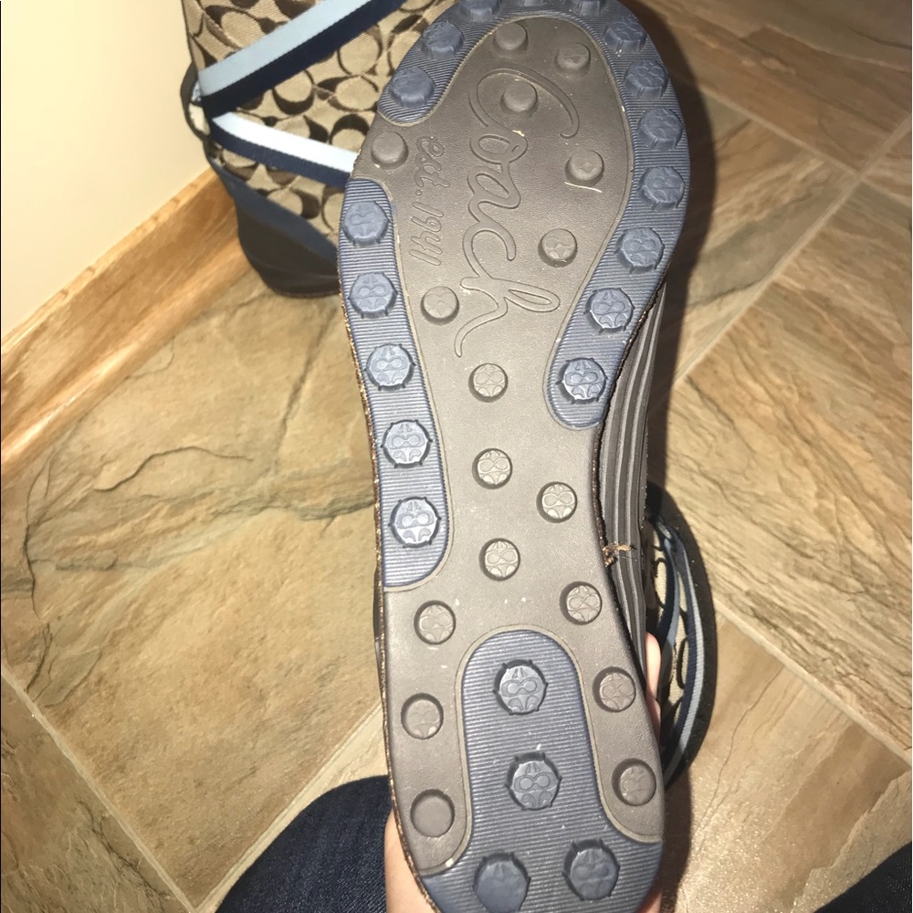 Coach winter boots size 7.5 - Picture 2 of 5
